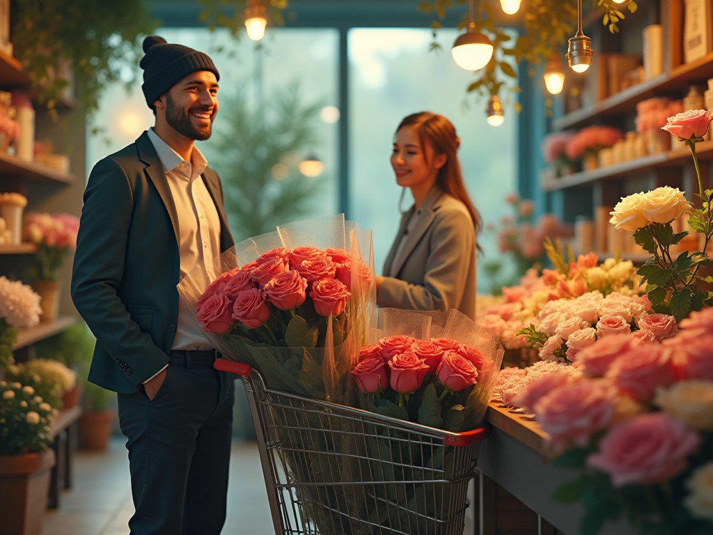 Chàng trai 29 tuổi gửi 700 bông hồng đỏ đến những người phụ nữ cô đơn vào ngày Valentine