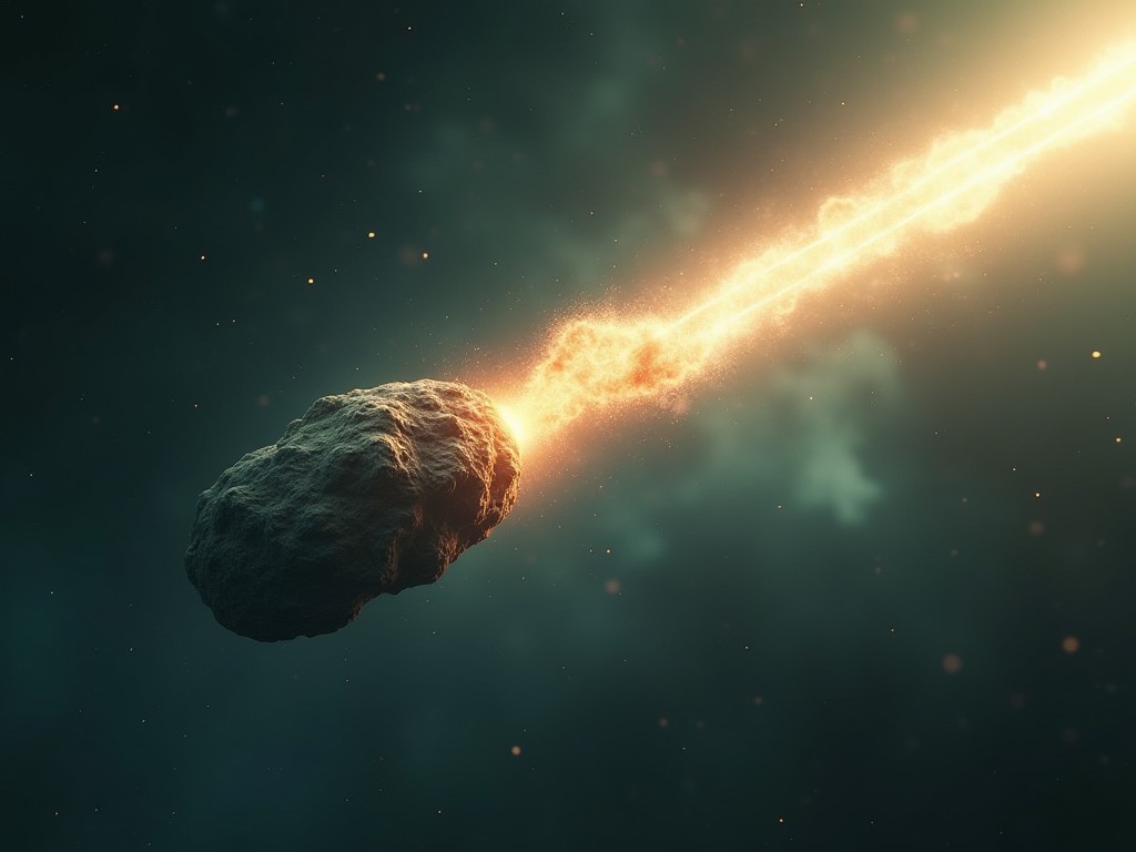 Kính Hubble phát hiện hiện tượng chưa từng có: Sao chổi nhỏ đảo chiều quay