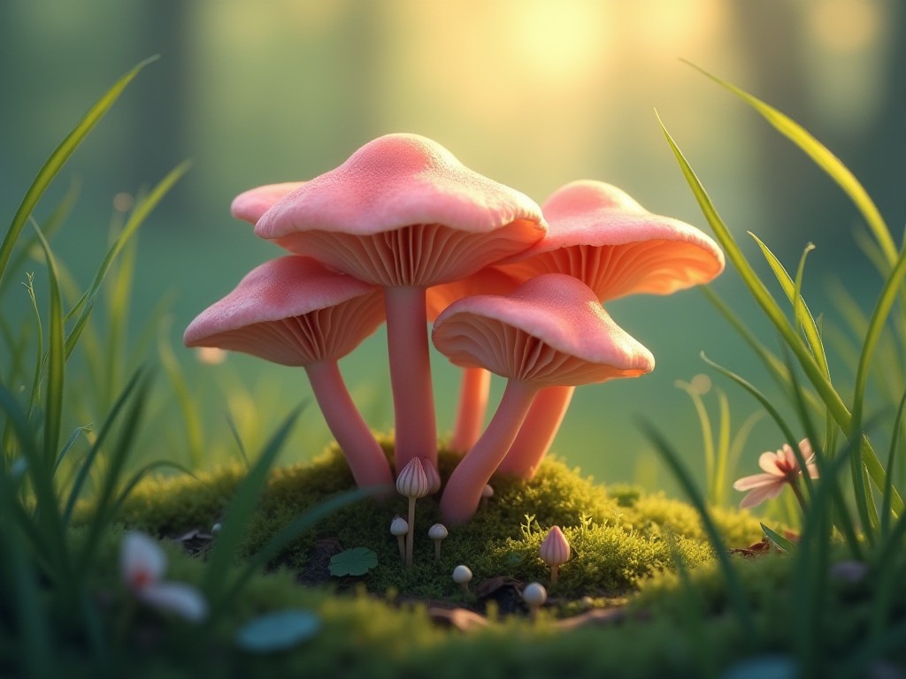 Phát hiện loài nấm 'tiên nữ' hồng hiếm có lần đầu tiên ở Anh