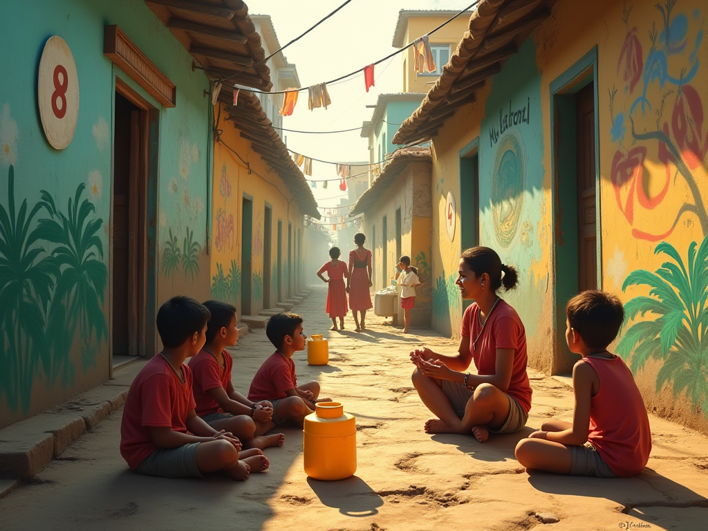 Cô giáo Ấn Độ nhận giải thưởng 1 triệu đô vì biến khu ổ chuột thành những lớp học ngoài trời