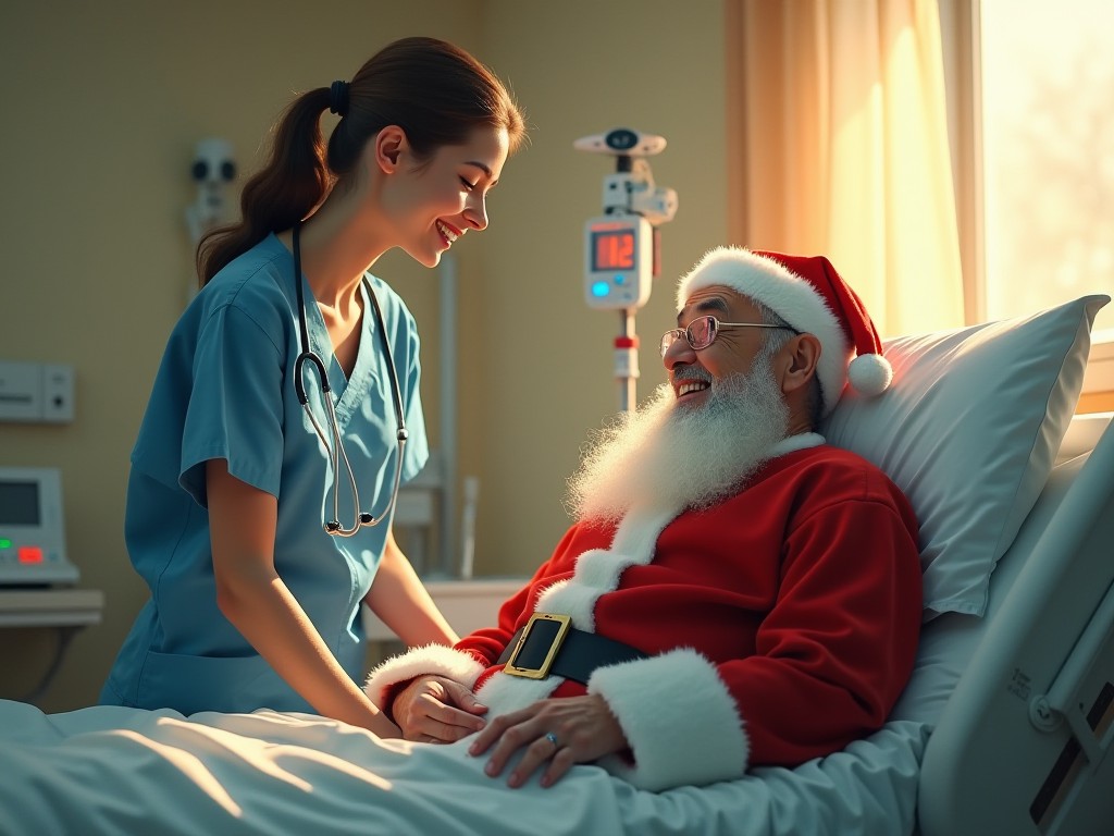 Ông Già Noel Ở Virginia Hiến Tạng Và Đón Tiếp Người Bệnh Như Chàng Bạn Thân