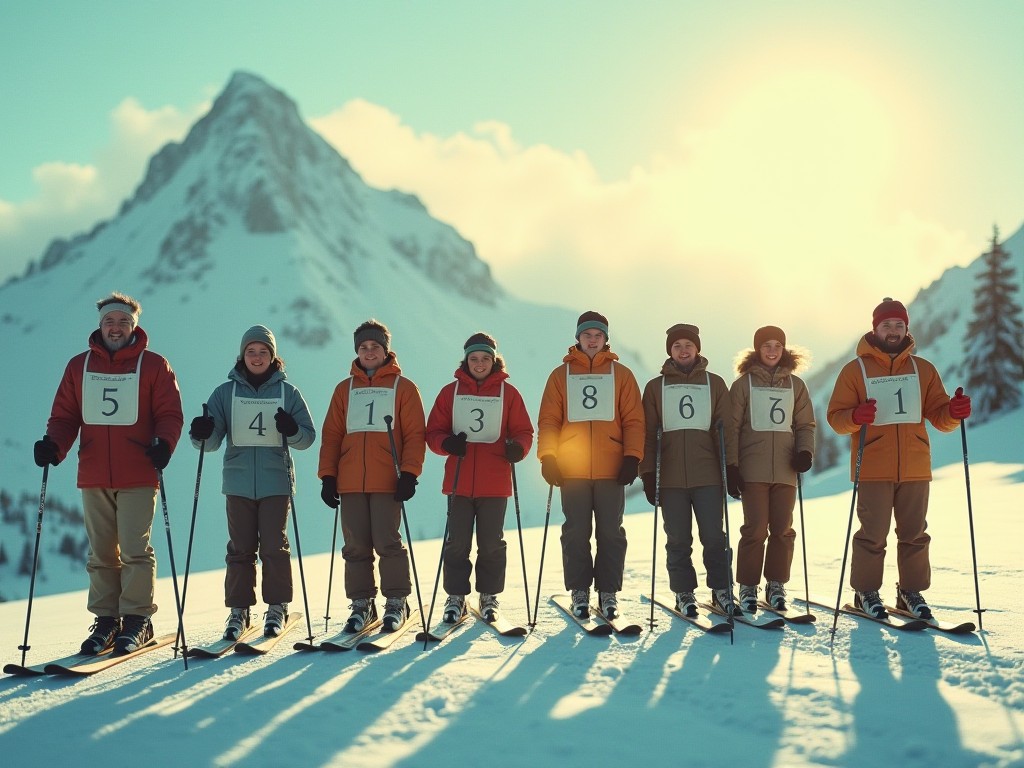 Bộ phim quên lãng 70 năm trong chiếc máy ảnh cổ được phát triển lần đầu tiên — Bạn có nhận ra những người trượt tuyết này không?